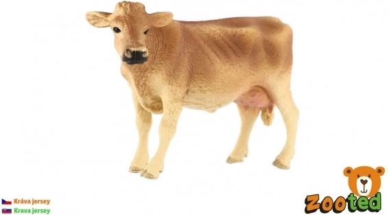 Model realist al vacii Jersey din plastic 13 cm