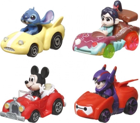 Set de 4 vehicule Hot Wheels RacerVerse 1:64