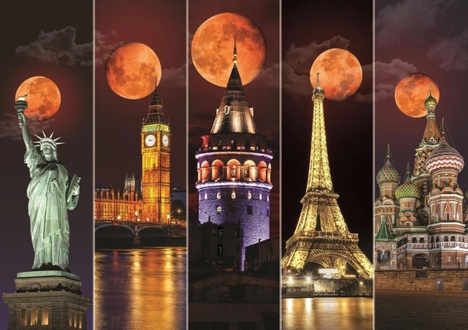 Puzzle Luna roșie 1500 piese ART PUZZLE