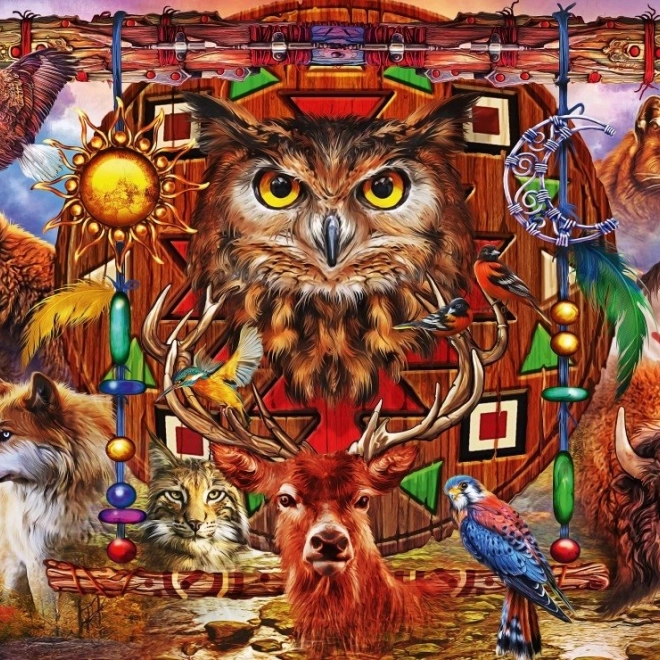 Puzzle Totem Animal 4000 Piese