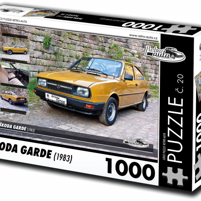 Puzzle RETRO-AUTA Škoda Garde 1000 piese