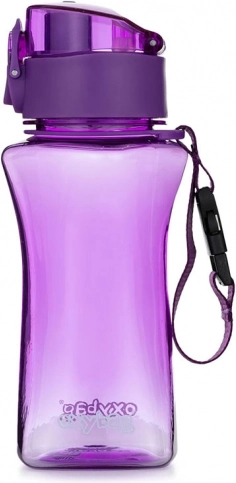 Sticlă pentru băut OXY TWiST 400 ml mov