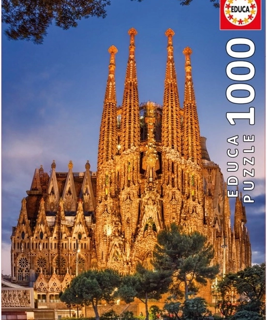 Puzzle Educa Sagrada Familia 1000 piese