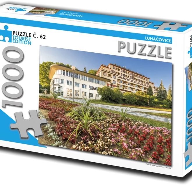 Puzzle turistic Luhačovice 1000 piese
