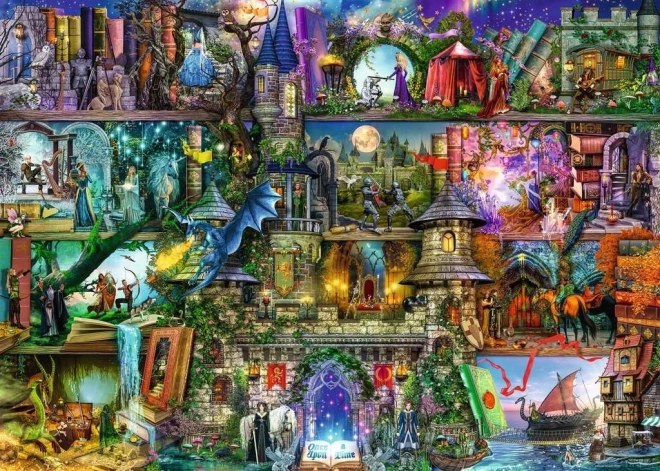 Puzzle Ravensburger Mituri și Legende 1000 piese