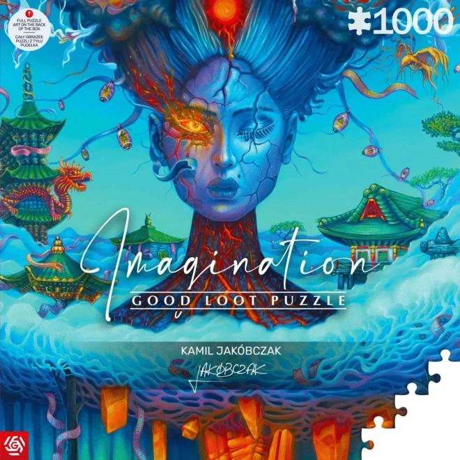 Puzzle GOOD LOOT Imagination: Kamil Jakóbczak – Fuji 1000 piese