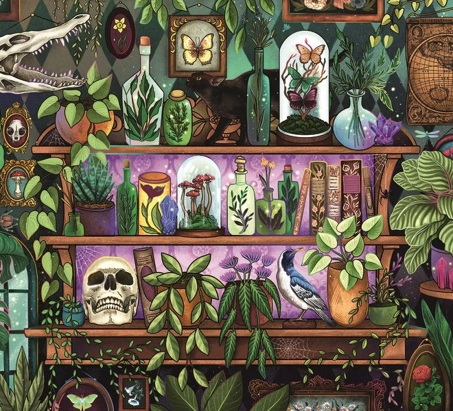 Puzzle Regatul Botanic 2000 de piese