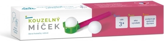 MAGIC BALL – mingea magică de suflat – puzzle roz pentru exerciții de respirație
