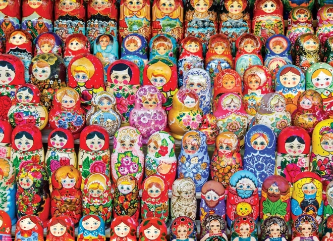 Puzzle EUROGRAPHICS Matrioșka Rusă 1000 de piese