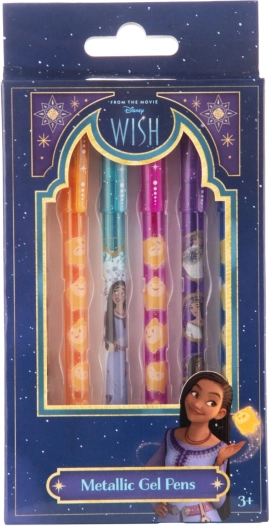 Pixuri gel metalice Disney Wish 6 buc
