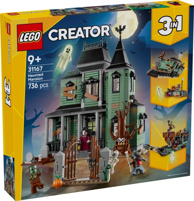 Lego Creator 3 în 1: Reședința bântuită