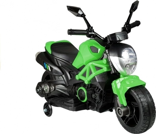 Motocicletă electrică pentru copii 6V verde GTM1188