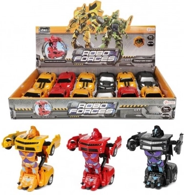 Mașinuța Transformers auto la robot