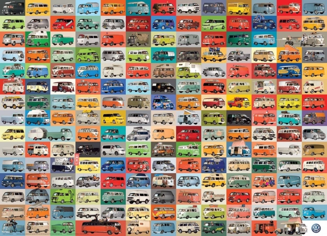 Puzzle EUROGRAPHICS VW Groovy Bus – 1000 piese