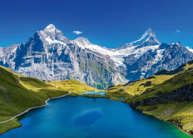 ALIPSON puzzle Lacul Bachalpsee, Alpi – 1000 de piese