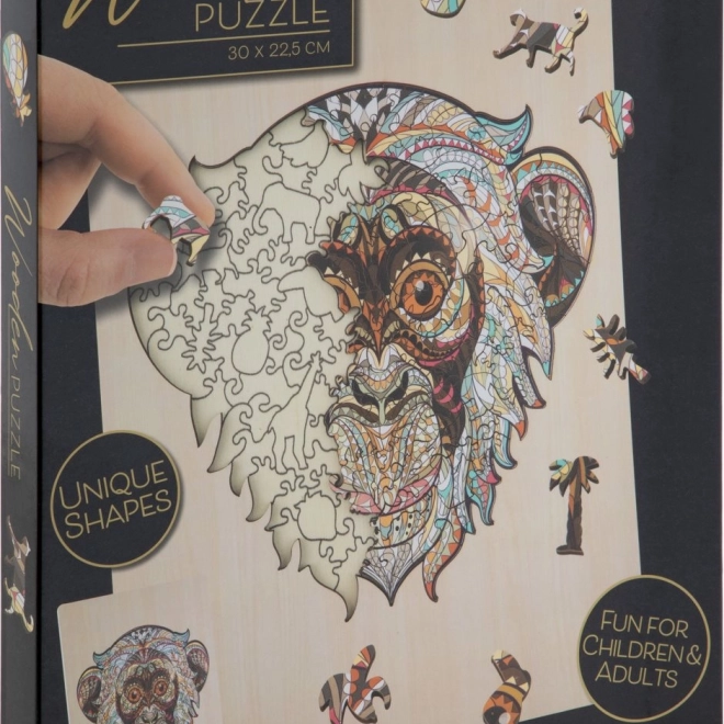 Puzzle contur maimuță 133 piese