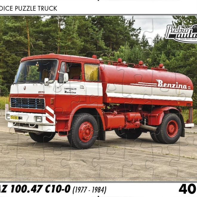 Puzzle camion RETRO 40 de piese