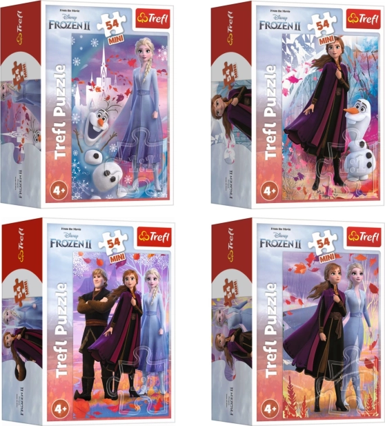 Trefl Puzzle Regatul de Gheață II: Elsa și Olaf 54 piese