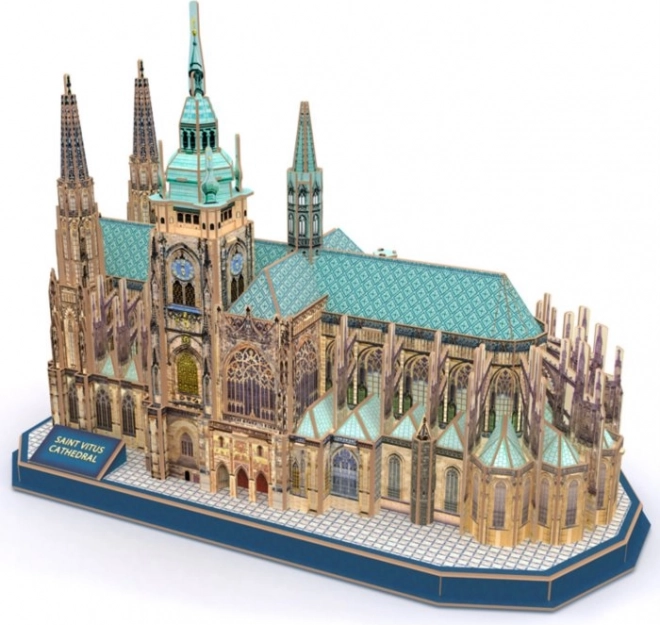 CubicFun puzzle 3D Catedrala Sfântului Vit – 193 piese