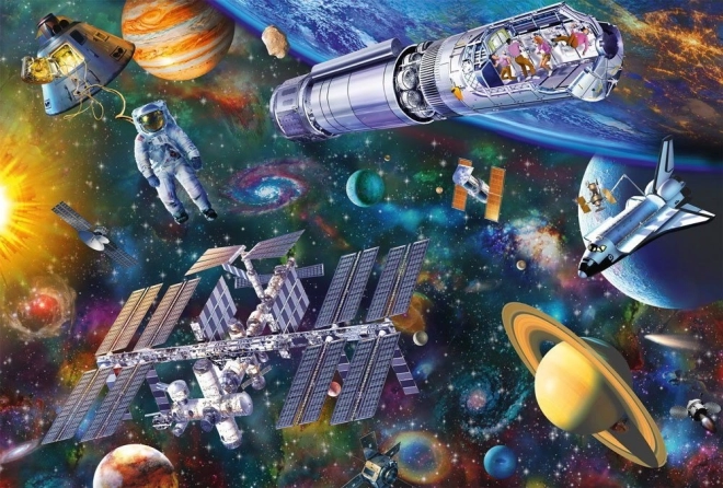 Schmidt Puzzle Distracție spațială 100 piese