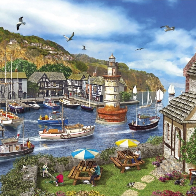 Puzzle Golf cu far 1000 piese GIBSONS