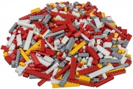 Set de construcție pompieri 1000 piese L-W Toys