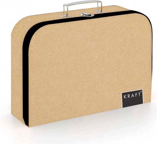 Servietă din laminat KRAFT nature 34 cm