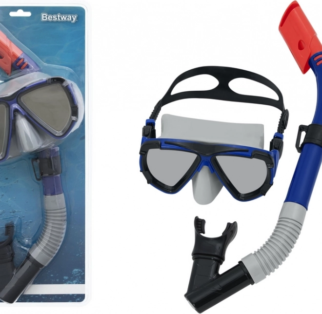Set scufundare Bestway negru cu mască și snorkel