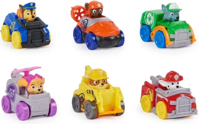 Set mini mașinuțe Paw Patrol