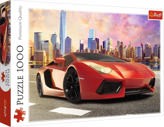 Puzzle 1000 piese - Călătorie la apus de soare Trefl