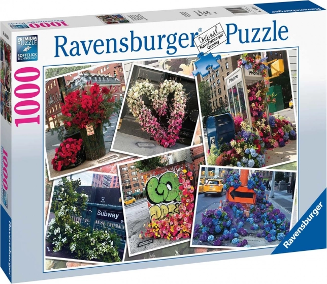 Puzzle 2D 1000 Piese NYC Paradisul Floral