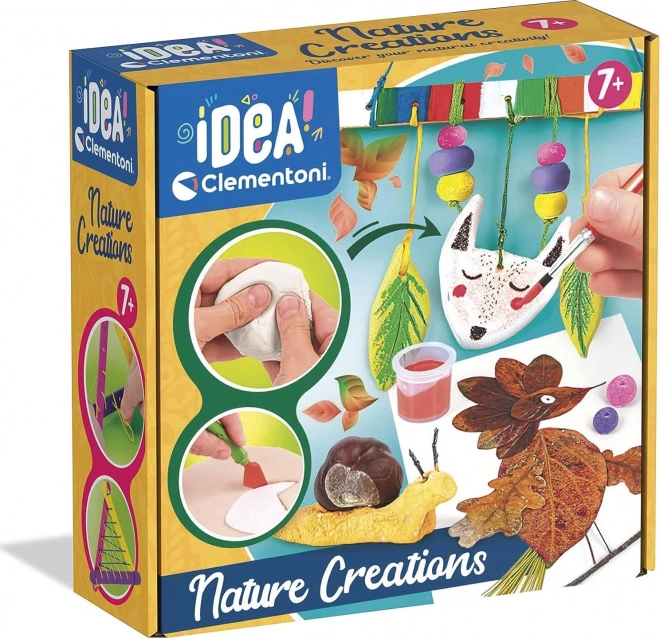 Clementoni Idea set creativ Natură – aluat sărat și decorațiuni naturale