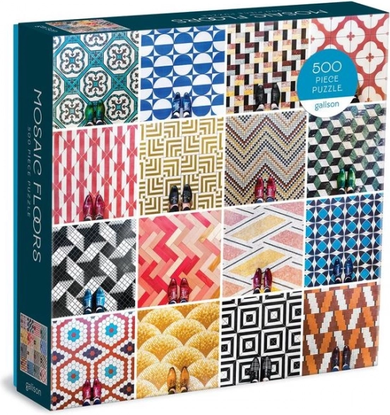 Puzzle Galison Pardoseli mozaicate 500 piese