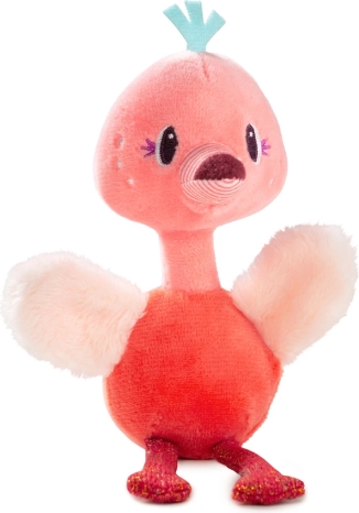 Lilliputiens jucărie mică de pluș flamingo Anais