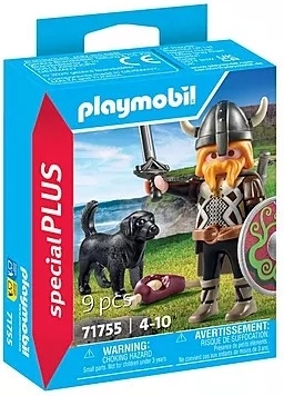 playmobil special plus viking cu câine de pază