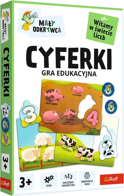 Joc Cyferki Micul descoperitor TREFL