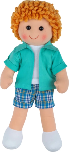 Păpușă textilă Jacob 28 cm