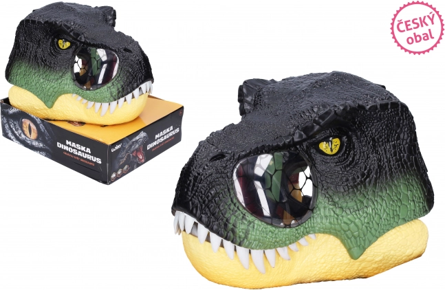 Mască dinosaur cu efecte pentru cap