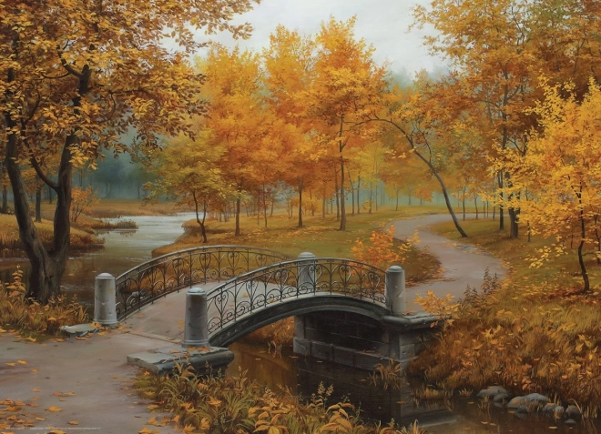 Puzzle EUROGRAPHICS Toamna în parcul vechi 1000 piese