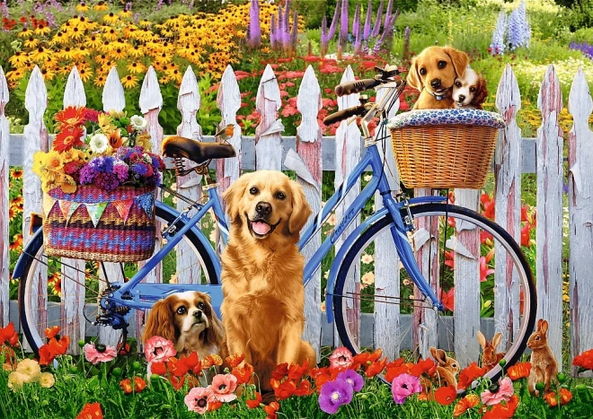 Puzzle 500 piese aventuri canine