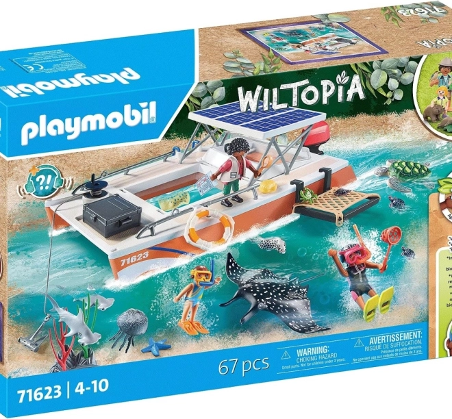 PLAYMOBIL WILTOPIA – explorarea recifului de corali