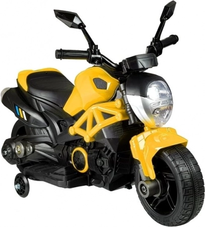 motocicletă electrică pentru copii GTM1188 galbenă