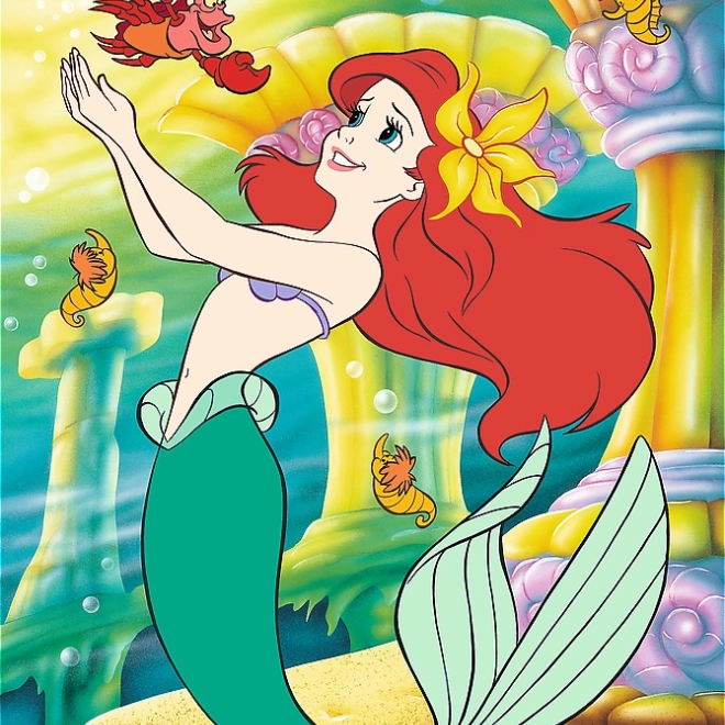 Puzzle Mica sirenă 160 piese