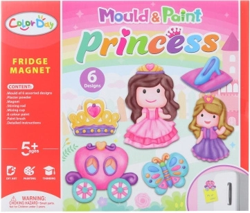 Confecționare magneți – set creativ cu prințese pentru copii