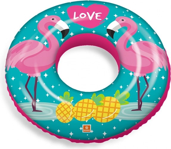 Colac gonflabil cu flamingo și jungle - 50 cm
