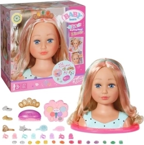 Surioara mai mare BABY born cap de coafat cu paletă de machiaj