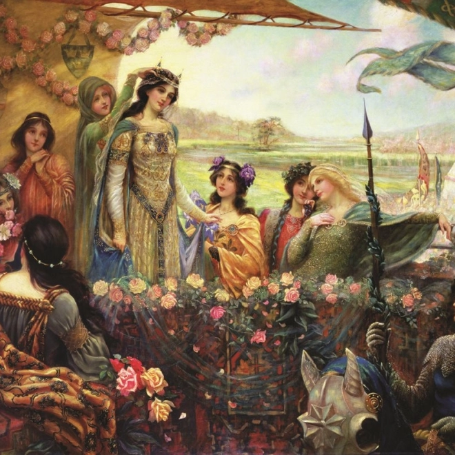 Puzzle anatolian Lancelot și Guinevere 3000 piese