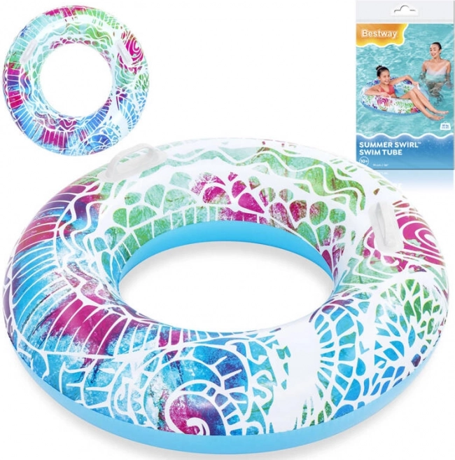 Colac de înot colorat Bestway – Albastru
