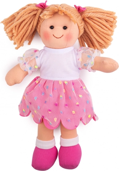 Păpușă din material textil Darcie 28 cm