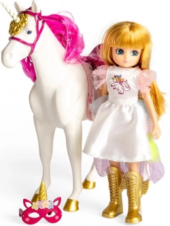 Lottie păpușă de îmbrăcat cu unicorn